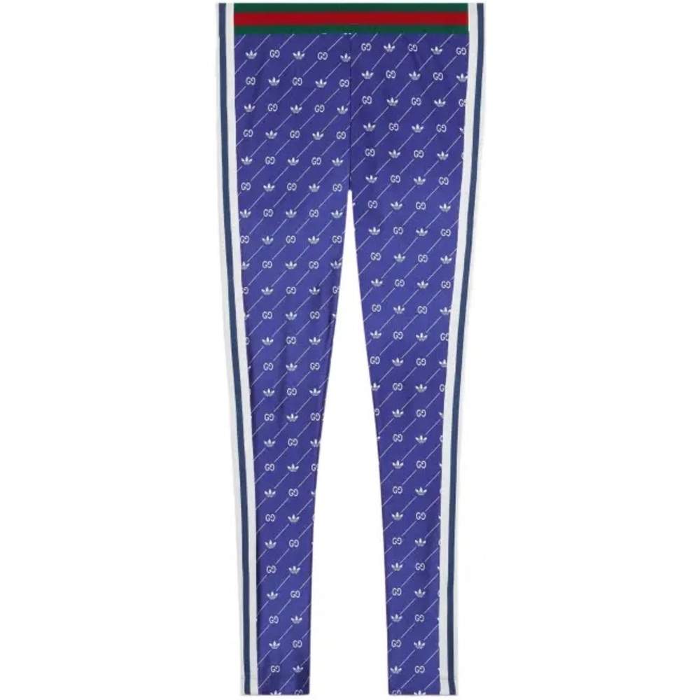 Gucci x adidas Blue Patterned jogger’s